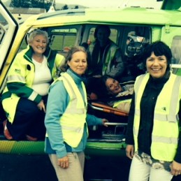 A training exercise for some of the First Responders